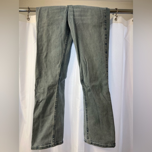 Abercrombie & Fitch Medium Blue Straight Leg Jeans - Picture 7 of 7